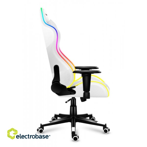Huzaro Force 6.2 White RGB gaming chair image 6