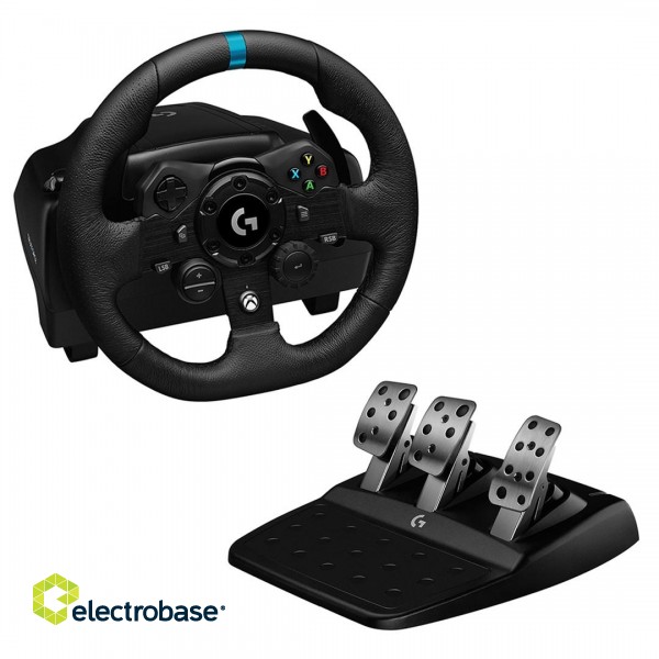 Logitech G G923 Racing Wheel and Pedals for Xbox X|S, Xbox One and PC фото 6