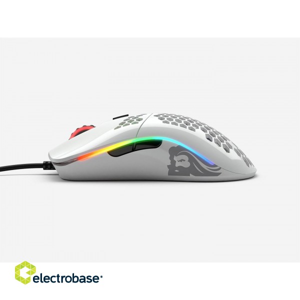 Glorious Model O Gaming Mouse - glossy white image 3