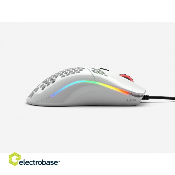 Glorious Model O Gaming Mouse - glossy white image 4