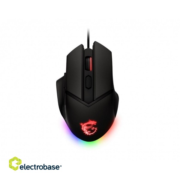 MSI CLUTCH GM20 ELITE mouse USB Type-A Optical 6400 DPI Right-hand image 2