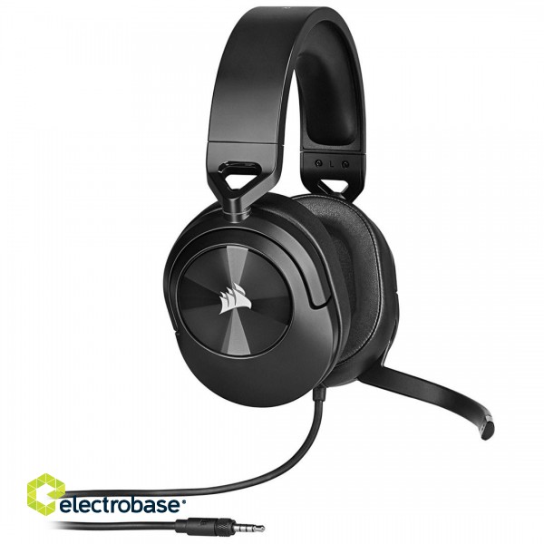 Corsair HS55 STEREO Headset Wired Handheld Gaming Carbon фото 1