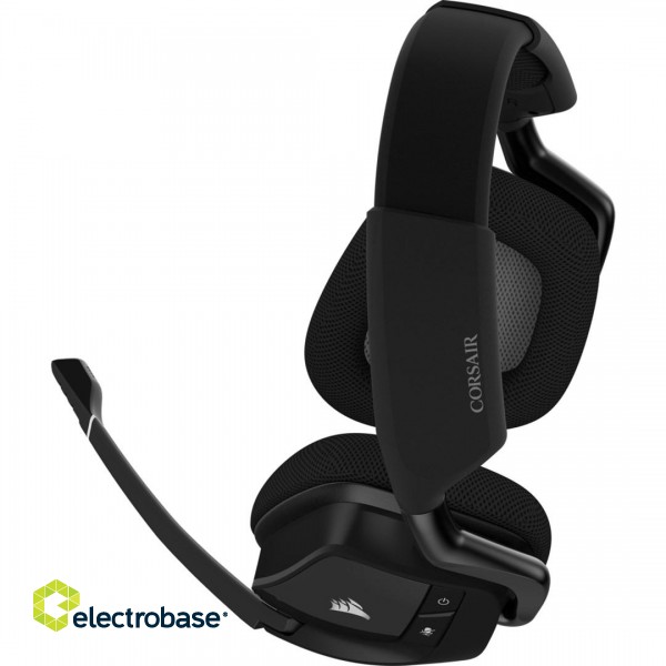 Corsair VOID ELITE Wireless Headset Head-band Gaming Black paveikslėlis 4