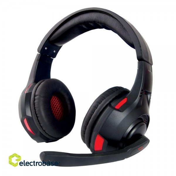 Esperanza EGH370 Headset Head-band Black,Red paveikslėlis 1
