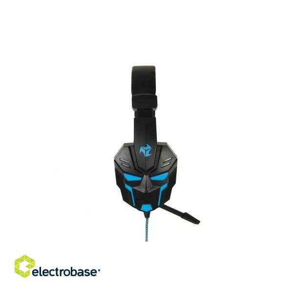 iBox X8 Headset Wired Head-band Gaming Black, Blue фото 7