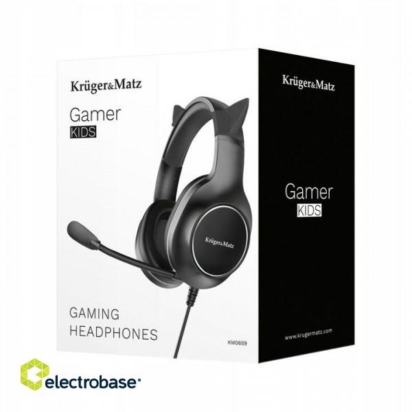 Kruger&Matz Gamer Kids headphones/headset Wired Head-band image 2