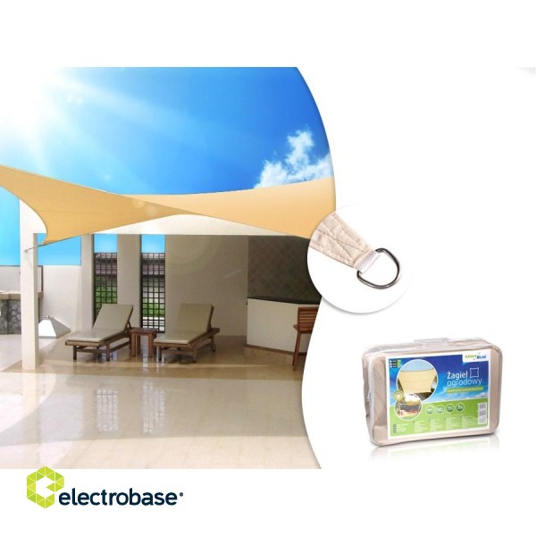 Sunscreen UV polyester 5m square GreenBlue GB505 image 1