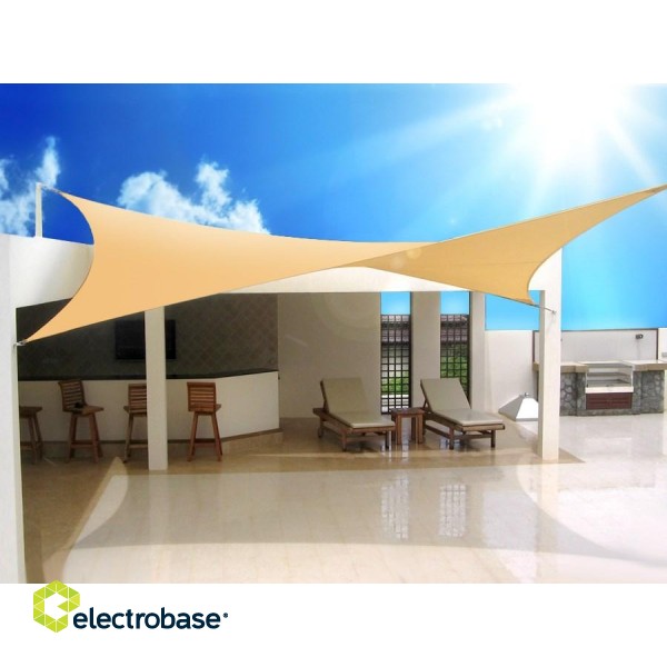 Sunscreen UV polyester 5m square GreenBlue GB505 image 2