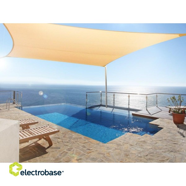 Sunscreen UV polyester 5m square GreenBlue GB505 image 5