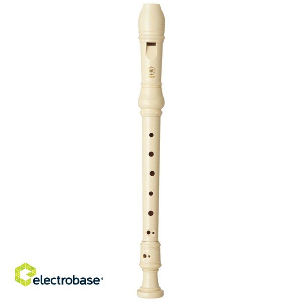 Yamaha YRS-23 End-blown (fipple) Recorder flute Soprano ABS synthetics Ivory