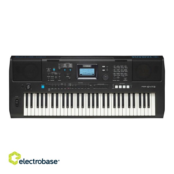 Yamaha PSR-E473 synthesizer Digital synthesizer 61 Black image 1