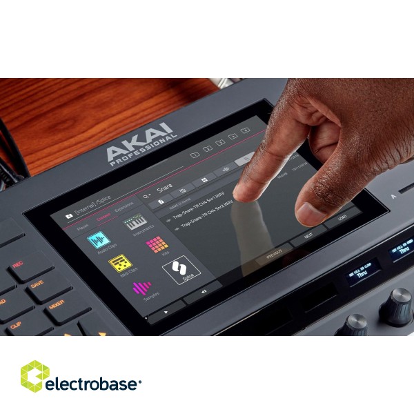 AKAI FORCE Standalone music production station Sampler MIDI USB Black image 8