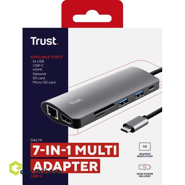 Trust Dalyx interface cards/adapter Internal HDMI, RJ-45, USB 3.2 Gen 1 (3.1 Gen 1) paveikslėlis 7