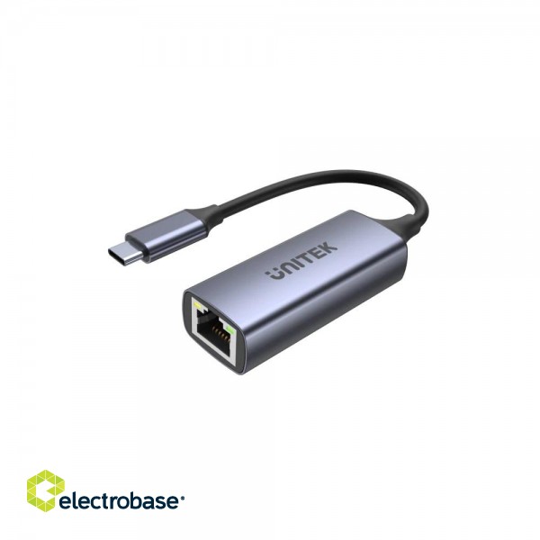 Unitek USB-C - RJ45 adapter, 1GBPS, PD 100W фото 2