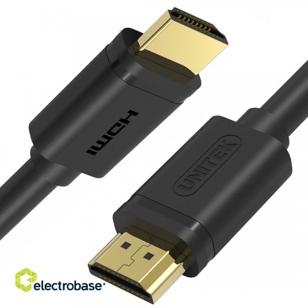 UNITEK Y-C138M HDMI cable 2 m HDMI Type A (Standard) Black paveikslėlis 1