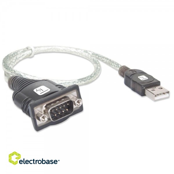 Techly USB to Serial Adapter Converter in Blister IDATA USB-SER-2T image 3
