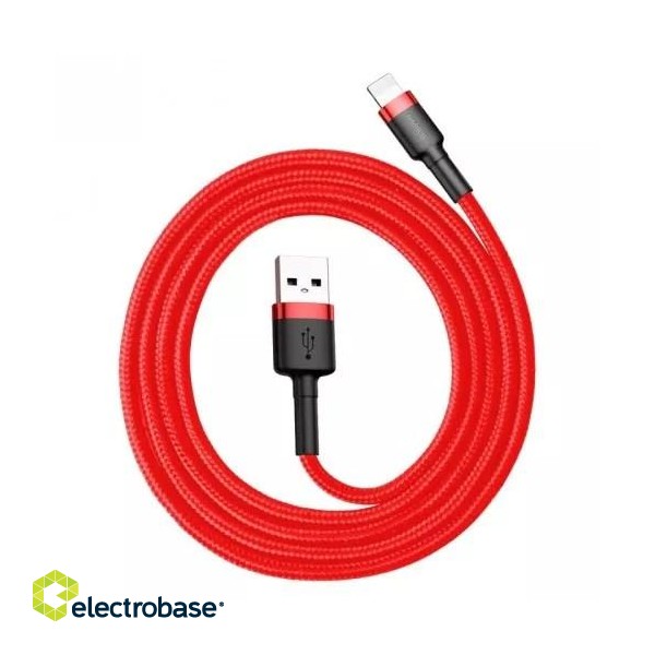 Baseus CALKLF-C09 lightning cable 2 m Red image 6