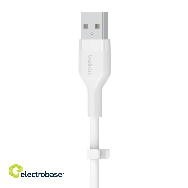 Belkin BOOST↑CHARGE Flex USB cable 2 m USB 2.0 USB C White image 5