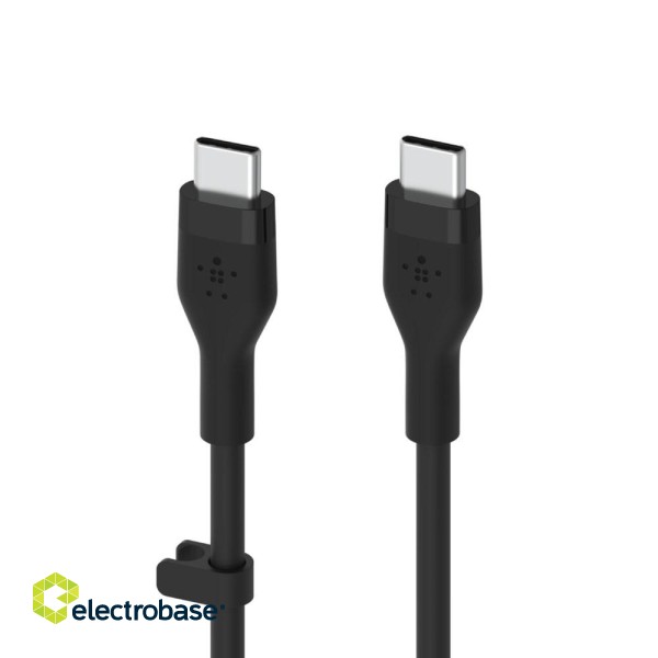 Belkin BOOST↑CHARGE Flex USB cable 1 m USB 2.0 USB C Black image 2