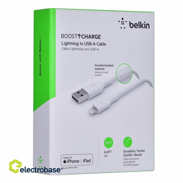 Belkin CAA002BT2MWH lightning cable 2 m White image 7