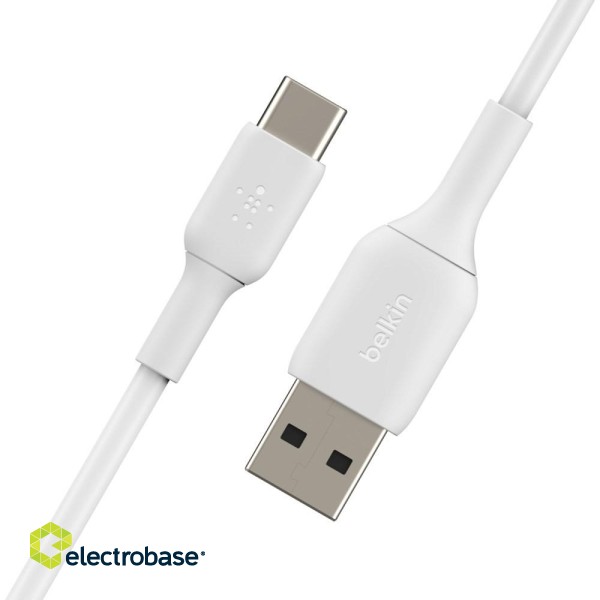 Belkin CAB001BT3MWH USB cable 3 m USB A USB C White image 2