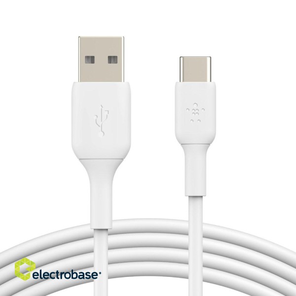 Belkin CAB001BT3MWH USB cable 3 m USB A USB C White image 5