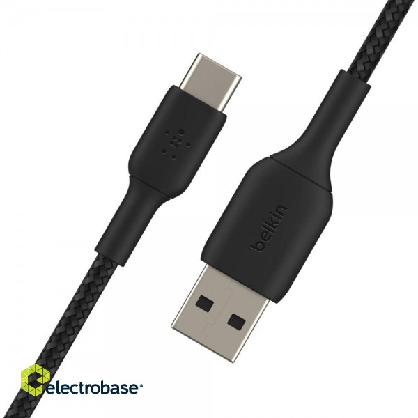 Belkin CAB002BT3MBK USB cable 3 m USB A USB C Black image 2