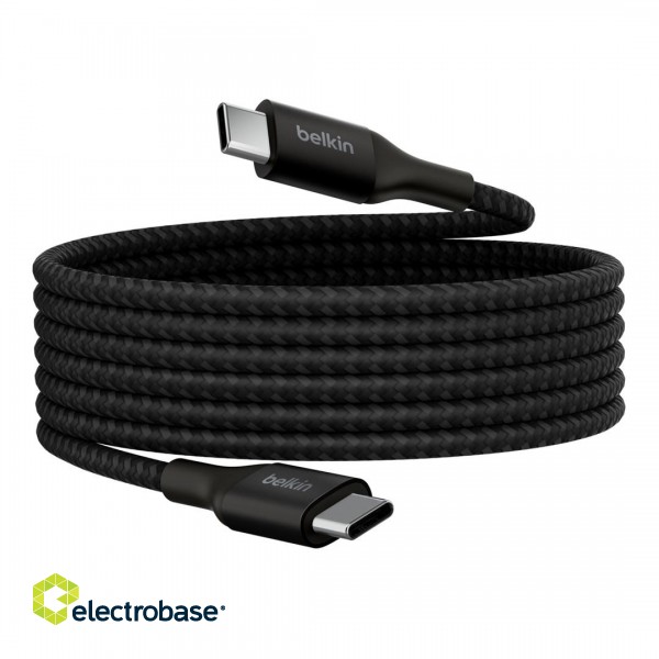 Belkin CAB015bt2MBK USB cable 2 m USB 2.0 USB C Black paveikslėlis 5