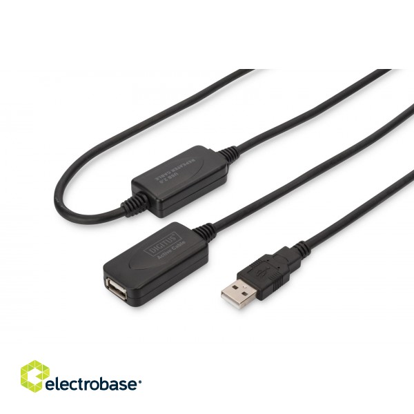 Digitus USB 2.0 Repeater Cable, 20m image 1