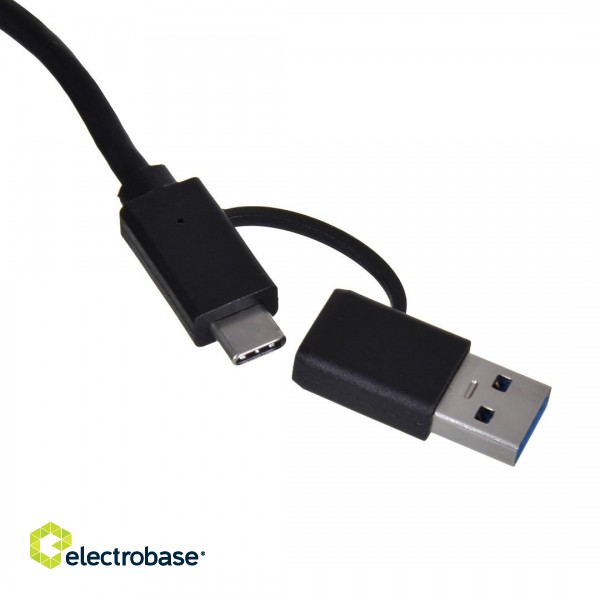 UNITEK ADAPTER USB-A/USB-C - RJ-45 2.5 GBIT, U1313C paveikslėlis 8