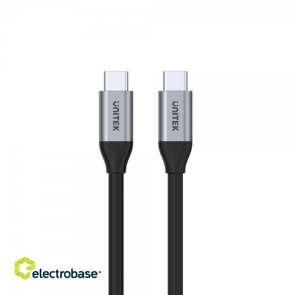 UNITEK C14082ABK USB cable 1 m USB 3.2 Gen 2 (3.1 Gen 2) USB C Black image 3