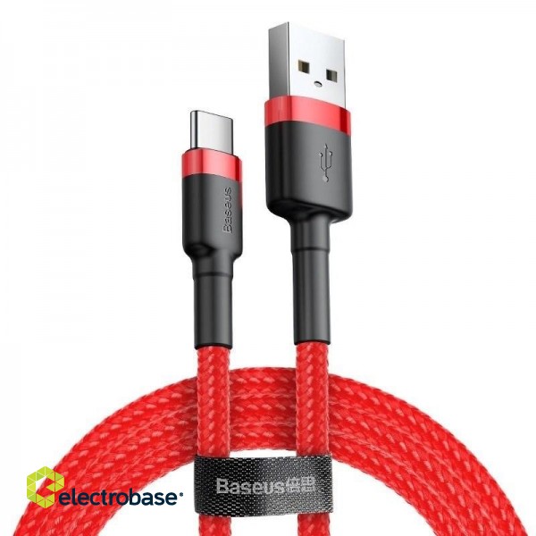 USB-C cable Baseus Cafule 2A 2m (red) image 2