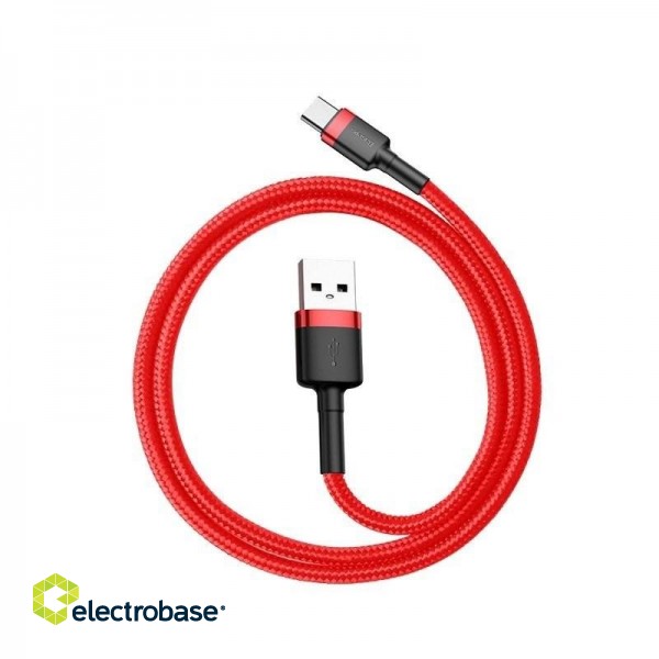 USB-C cable Baseus Cafule 2A 2m (red) image 3