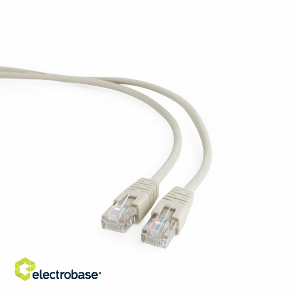 Gembird PP12-0.25M networking cable Cat5e U/UTP (UTP) Beige