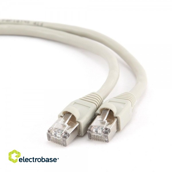 Gembird PP6U-0.5M networking cable White Cat6 U/UTP (UTP) image 1