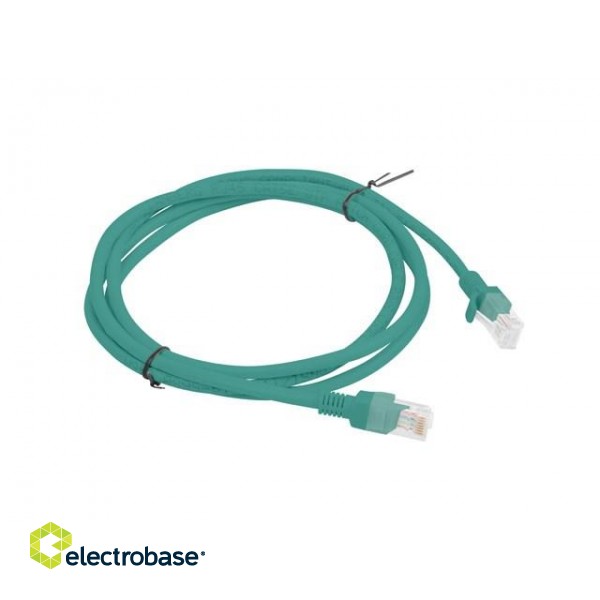 LANBERG PATCHCORD UTP CAT.5E 1.5M GREEN PCU5-10CC-0150-G image 2