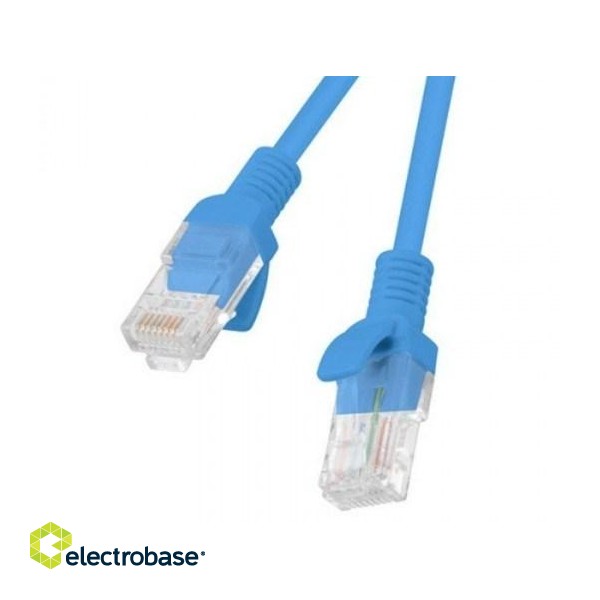 Lanberg PCF6-10CC-0500-B networking cable Blue 5 m Cat6 F/UTP (FTP)