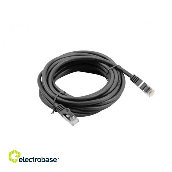 Lanberg PCF6-10CC-0500-BK networking cable Black 5 m Cat6 F/UTP (FTP) image 2