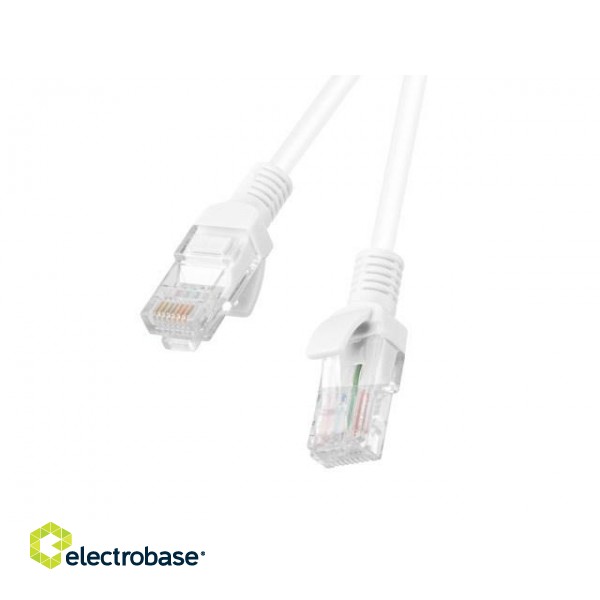 Lanberg PCU5-10CC-0300-W networking cable White 3 m Cat5e U/UTP (UTP)