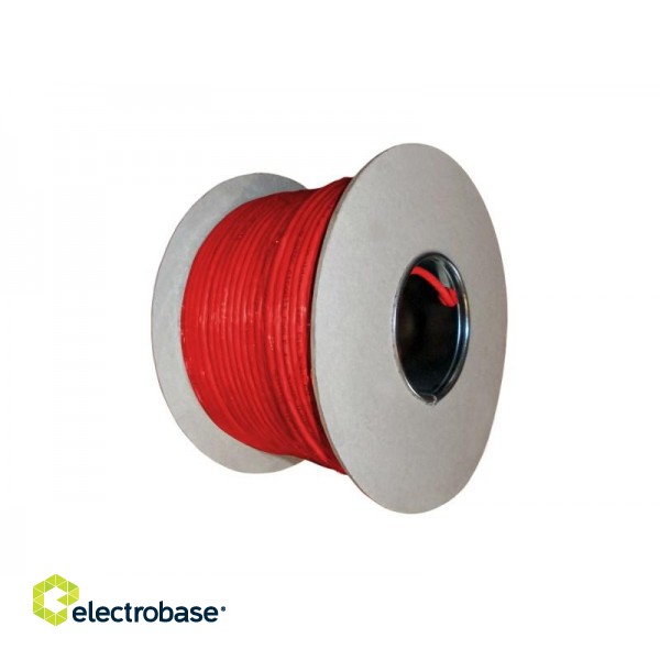 ALANTEC U/UTP cable cat.5e PVC 4x2x26/7AWG 100m red