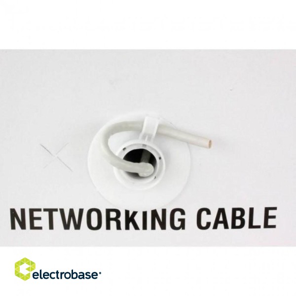 Techly ITP9-FLU-0305 networking cable Grey 305 m Cat6 U/UTP (UTP) image 6