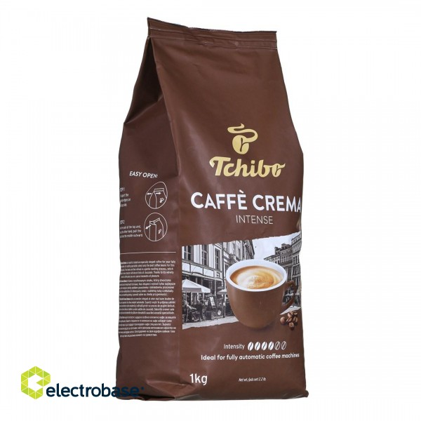 Coffee Bean Tchibo Cafe Crema Intense 1 kg фото 2