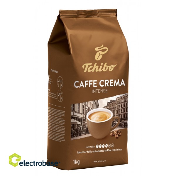Coffee Bean Tchibo Cafe Crema Intense 1 kg paveikslėlis 6