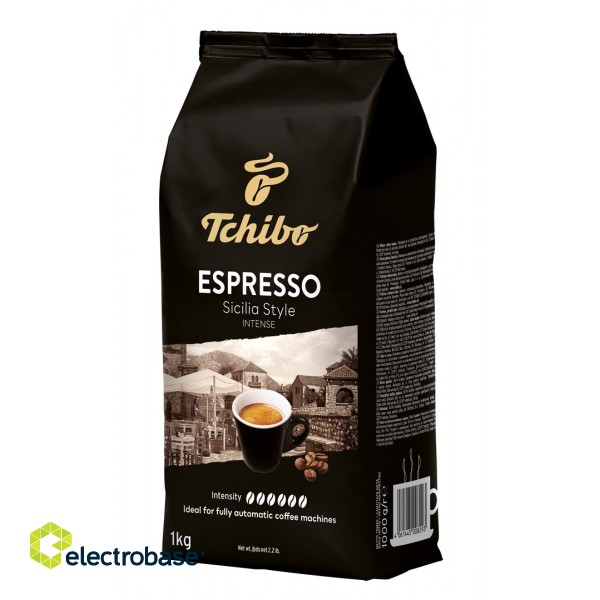 Coffee Bean Tchibo Espresso Sicilia Style 1 kg paveikslėlis 4