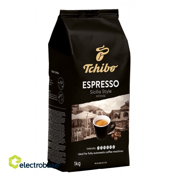 Coffee Bean Tchibo Espresso Sicilia Style 1 kg paveikslėlis 6