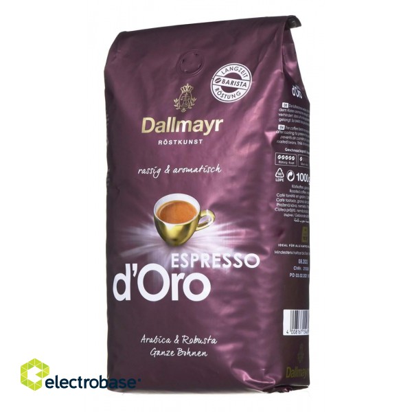 Coffee beans Dallmayr Espresso d'Oro 1 kg фото 3