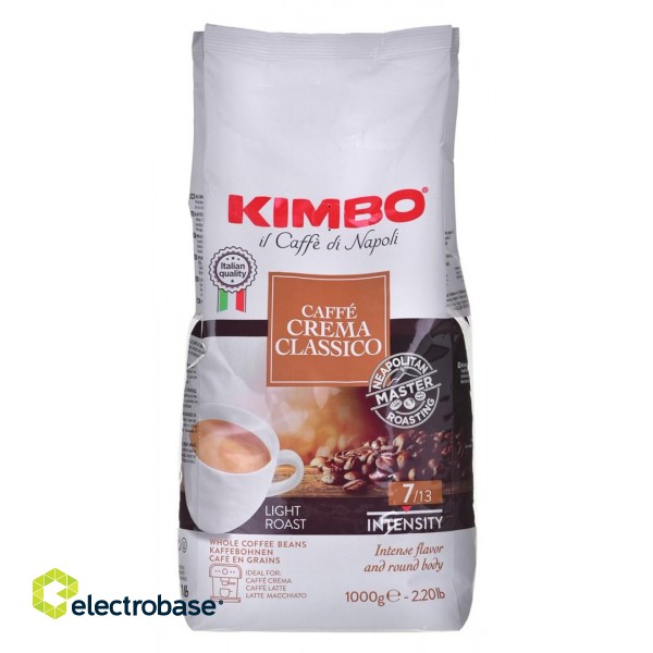 Kimbo Caffe Crema Classico 1 kg beans paveikslėlis 1