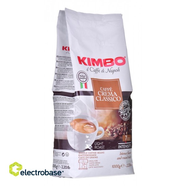 Kimbo Caffe Crema Classico 1 kg beans фото 2