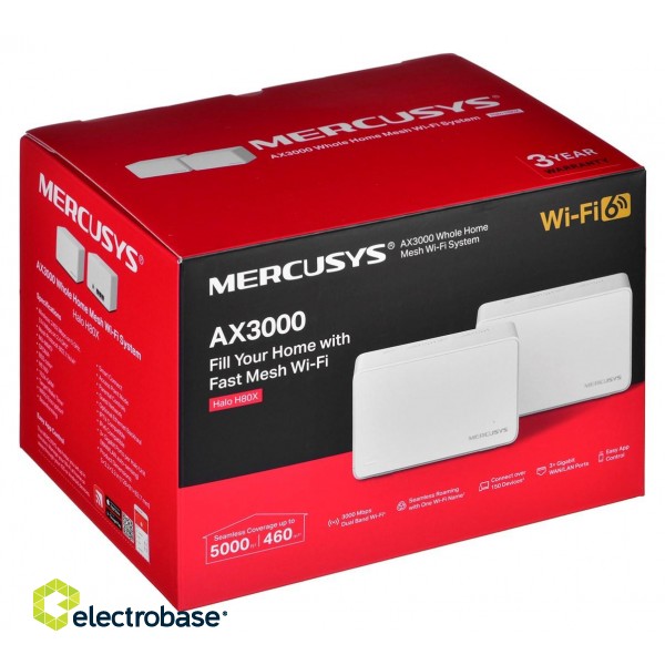 Mercusys AX3000 Whole Home Mesh Wi-Fi System image 10