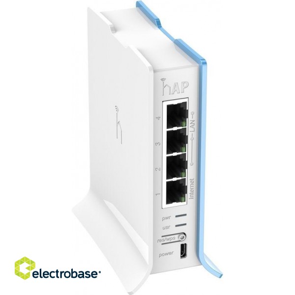 Mikrotik RB941-2ND-TC wireless access point 300 Mbit/s Blue, White image 1